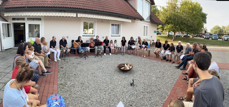 Lagefeuer Singen